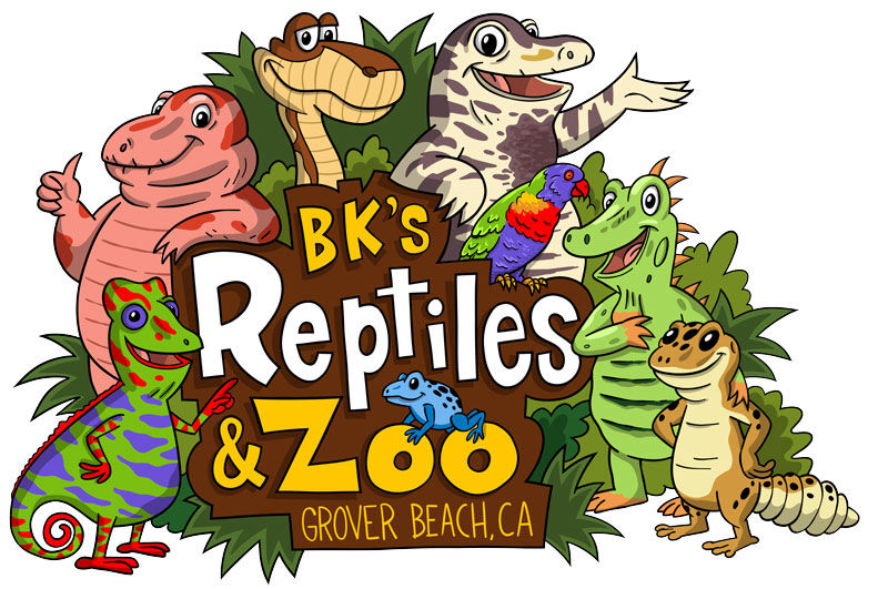 BK's Reptile & Zoo Logo